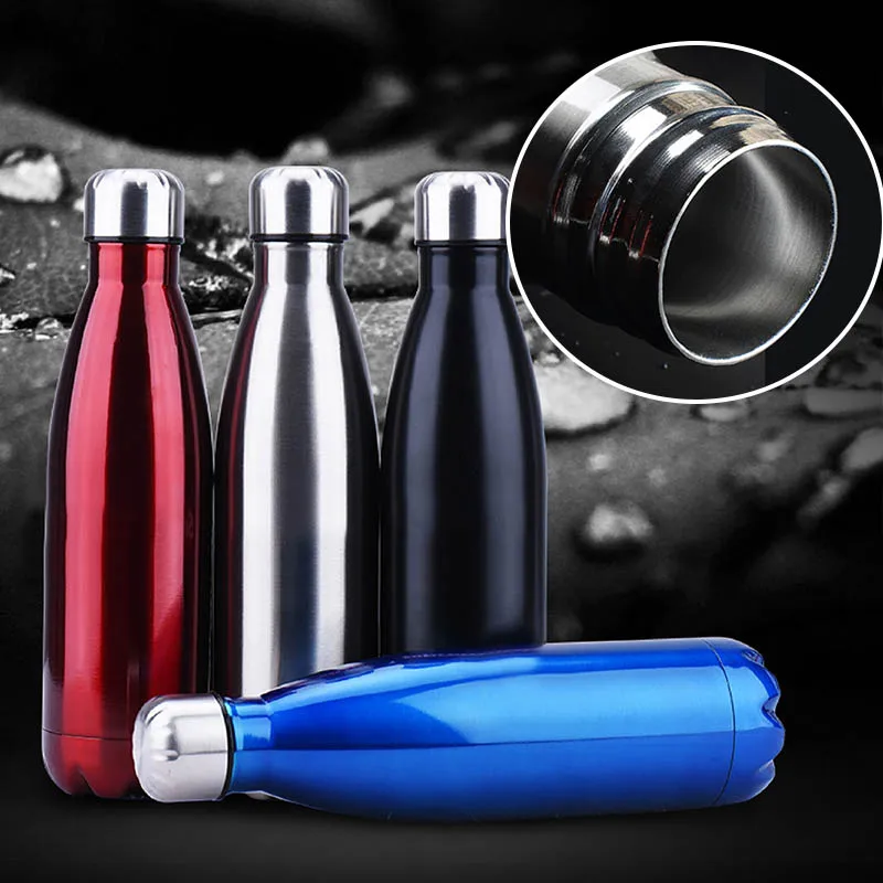 Бутылка для кока колы металлическая бутылка воды Спортивная спортзала