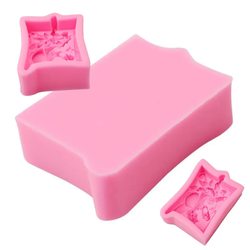 Силиконовая форма для торта с помадкой Ангел Бабочка девушка запах цветок