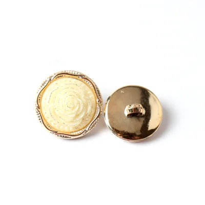 10PCS21MM Красивая жемчужная металлическая кнопка для пальто Скрапбукинг пошив одежды аксессуары для одежды DIY ремесла - Цвет: M
