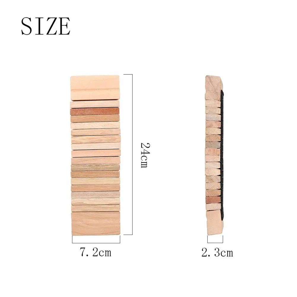 

Musical Instrument Wooden Tooth-wood Sounder Orff Tooth Wood Sounder Castanets Percussion Instrument