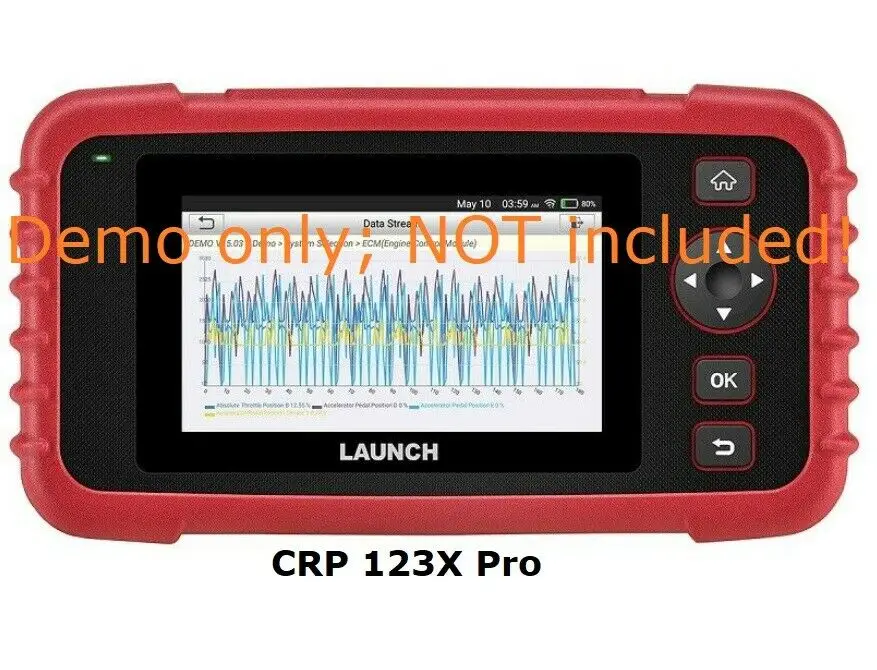 OBD2 OBDII Cable for Launch CRP 123 X Pro Creader VII+ &amp 129 VIII Scan Tool |