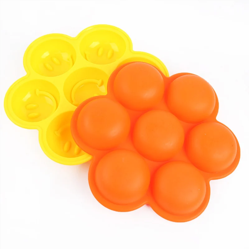 Силиконовые формы в виде улыбающихся рожиц для помадки шоколада декорирования