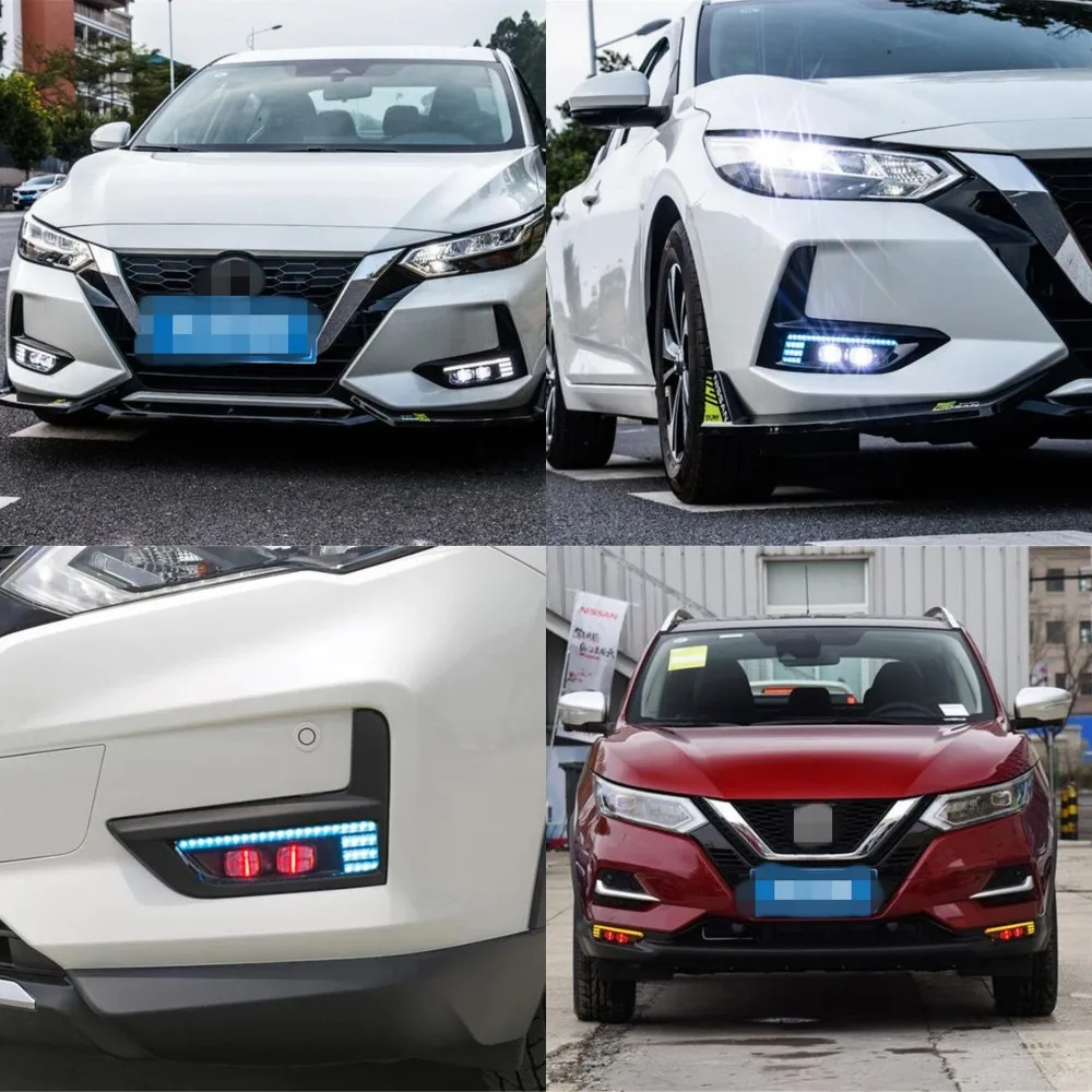 Чехол для светодиодной противотуманной фары July King Nissan X-Tri Rogue Sylphy Kick Qashqai 2018 + и т. д.