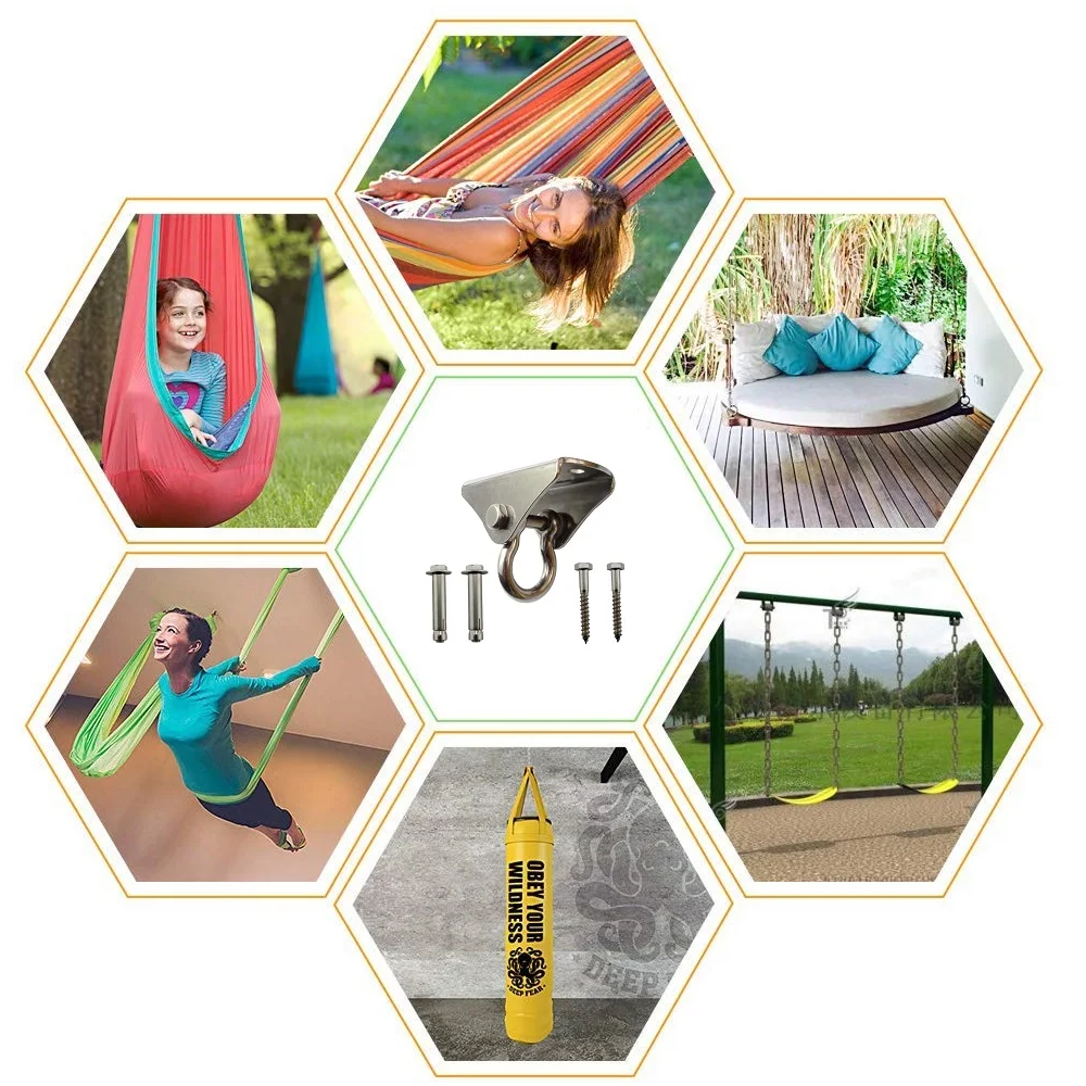 Подвесные качели из нержавеющей стали на 180 ° 2 шт. | Обустройство дома