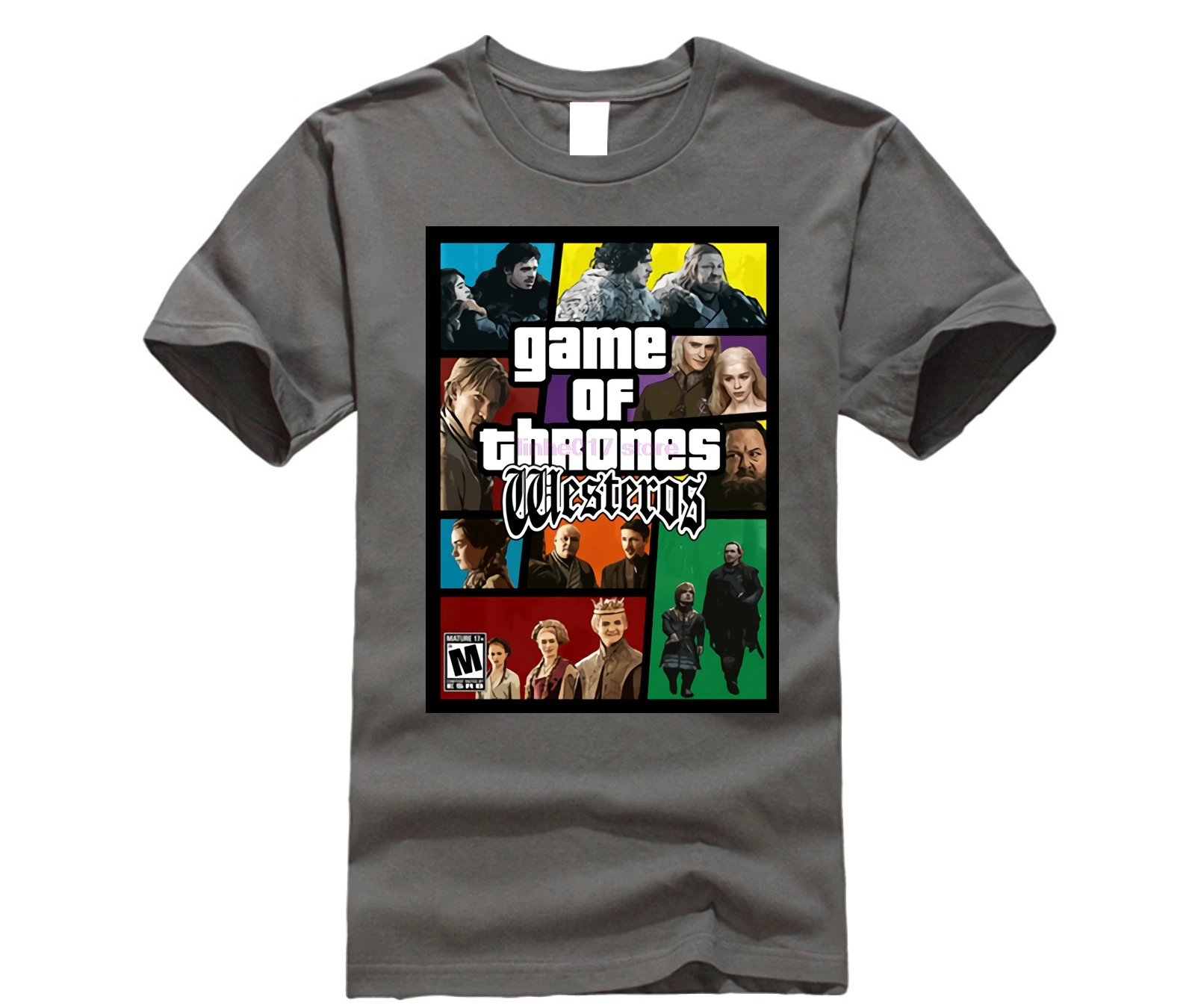 Игра престолов Винтажная футболка унисекс ТВ серия дом Старк Таргариен