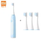 Оригинальная детская электрическая зубная щетка Xiaomi Mijia с музыкой детская звуковая умная забавная забота о детских зубах оповещение о превышении давления