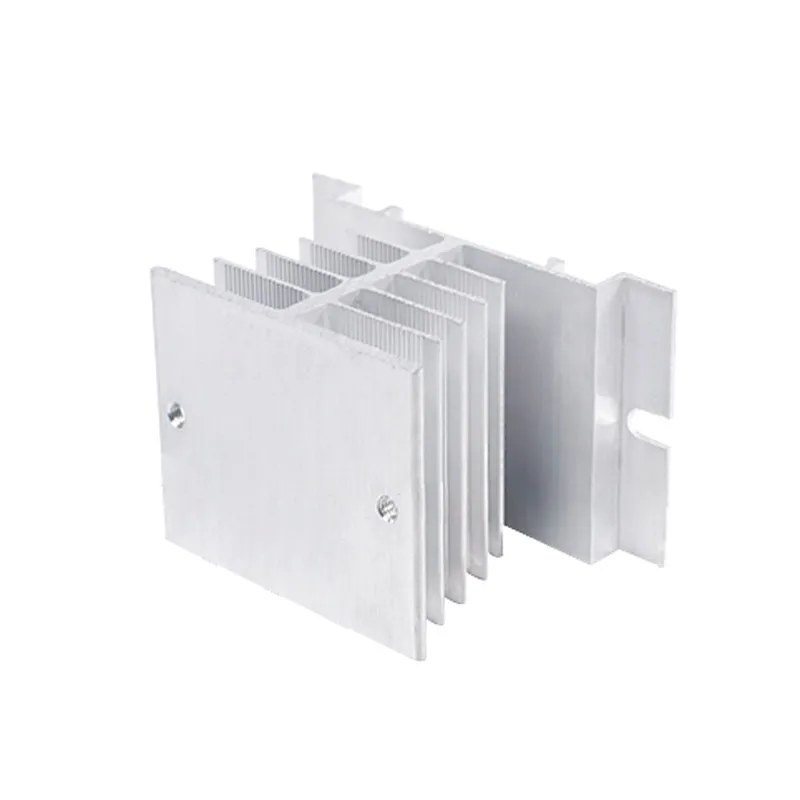 SSR Mini Single Phase Solid State Relay Aluminum Heat Sink Radiator Newest Rail Mount For 10A-25A | Обустройство дома
