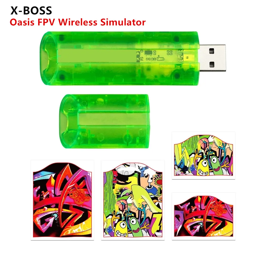X-BOSS Oasis FPV беспроводной симулятор с AC900/ DSM2/ RX2A профессиональный приемник