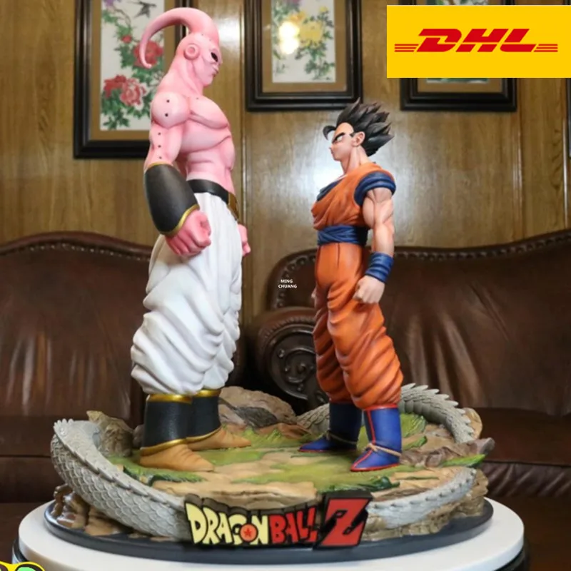 18 &quotСтатуя Dragon Ball Z Majin Buu VS Son Gohan бюст битва полная длина портрет Сон Гоку GK