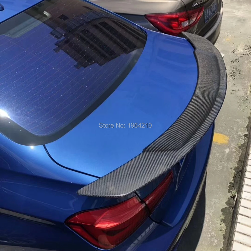 Для BMW F30 330i 335i 2013 2018 RT стиль спойлер для автомобиля Стайлинг карбоновое волокно