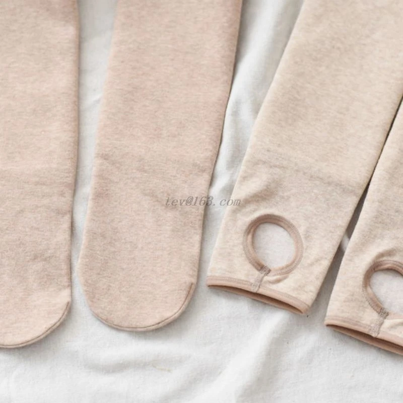 

Womens Winter Warm Leggings Slim Thick Elastic Faux Fleece Lined Opaque Plain Solid Color Thermal