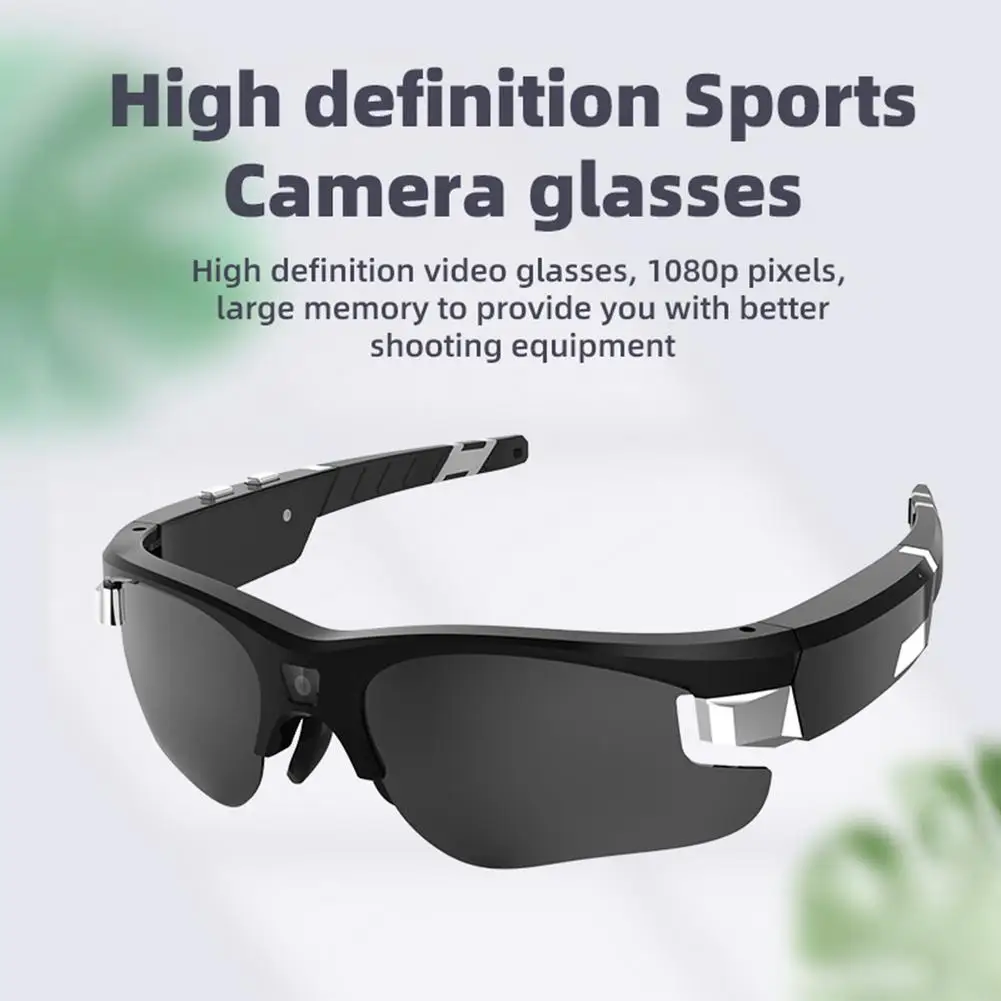 

New HD 1080P Camera Smart Glasses Polarized Lens Sunglasses Camera Action Sport Video Camera Glasses Support 128G Memory Card