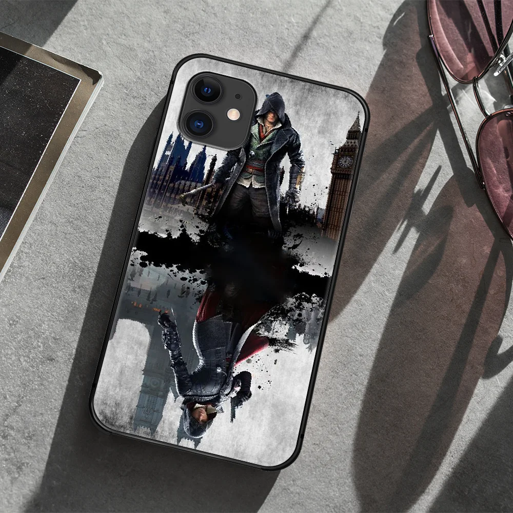 

Assassin's Creed Phone Case Cover Hull For iphone 5 5s se 2020 6 6s 7 8 12 mini plus X XS XR 11 PRO MAX black Prime Soft Shell