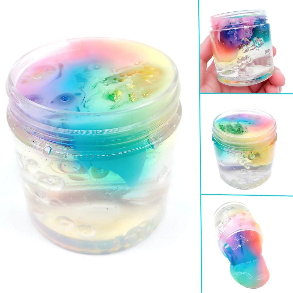 

80ML Slime Mixing Cloud Putty Beautiful Color Scented Stress Kids Clay Toy Release Clay Plasticine Antistress Toys For Kid Gift