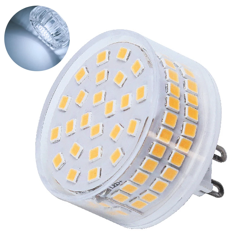 

Светодиодный ная лампа G9 AC220V-240V 10 Вт 88 светодиодный S 2835SMD, без мерцания, светодиодсветильник па, 360 градусов, 1000LM, люстра, заменить галогенную ...
