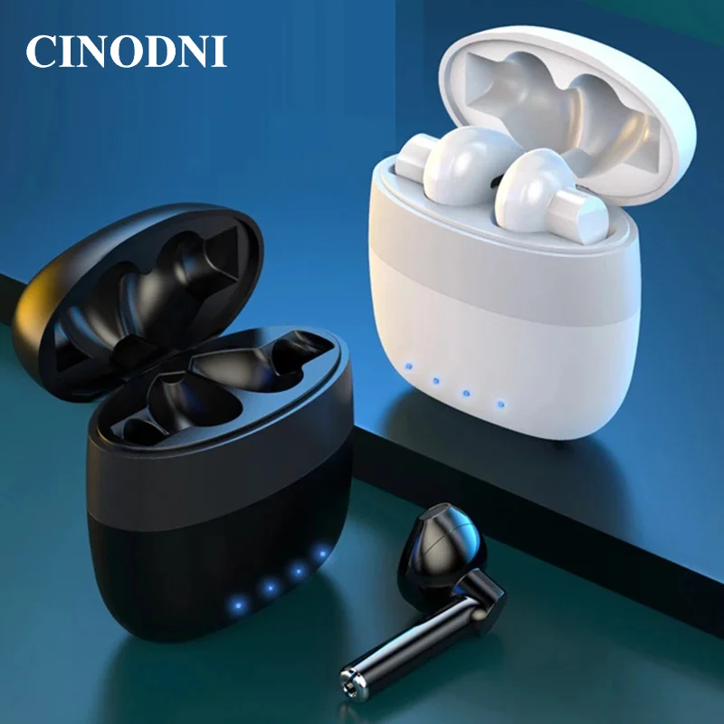 

LED Power Indicator TWS Bluetooth 5.0 Earphones Wireless Headphone 9D Stereo Sports Waterproof Earbuds Headsets M35
