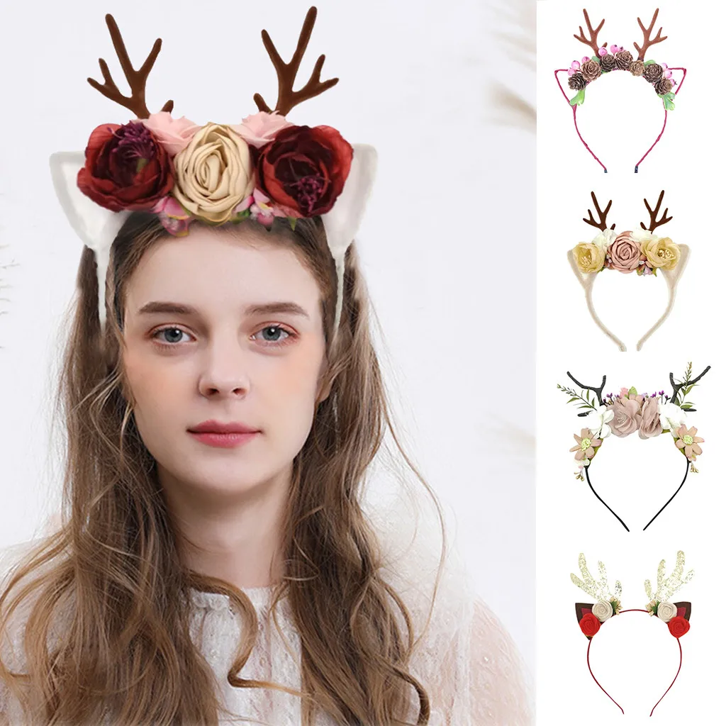 Рождественские аксессуары унисекс для ролевых игр Угловое ухо костюм вечеринки