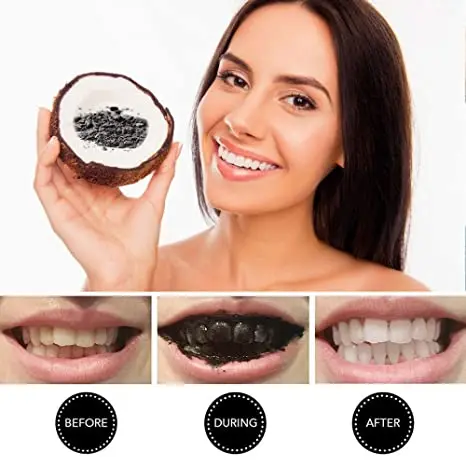 30 г отбеливание зубов Уход за полостью рта угольный порошок натуральный