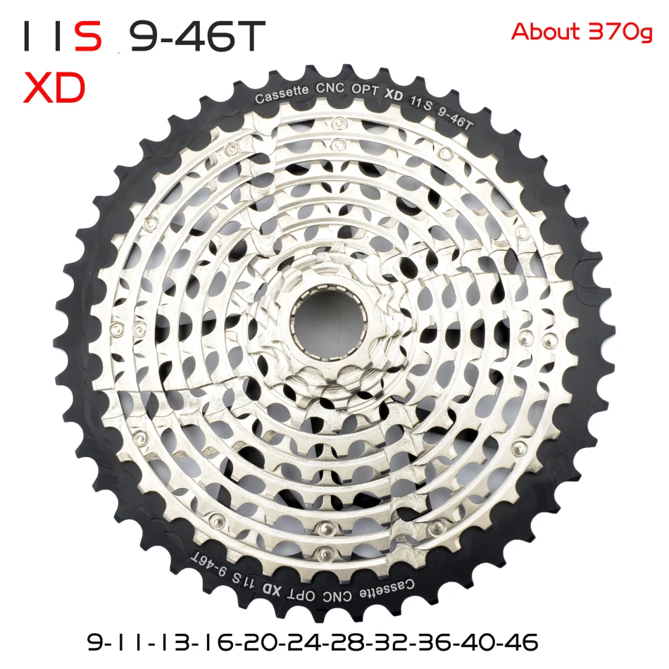 Бесплатная доставка кассета MTB 12 11 скоростей 9 50T Ultimate XD Rainbow 375 г ульсветильник Кая