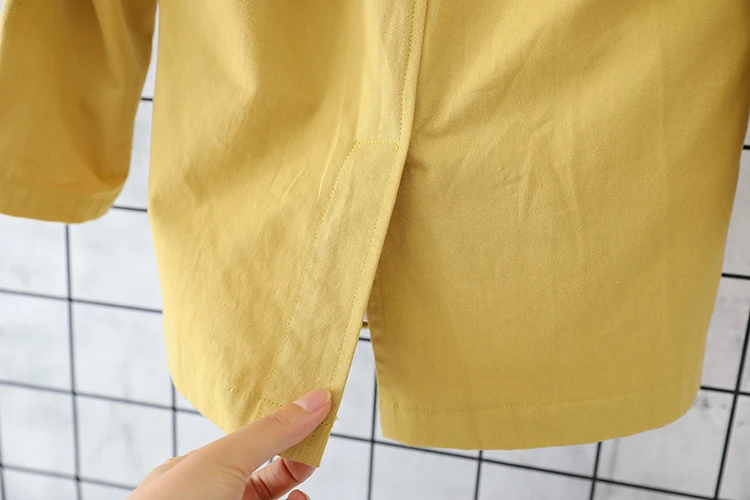 Детский Тренч с капюшоном куртка мультяшным динозавром для мальчиков и девочек 1