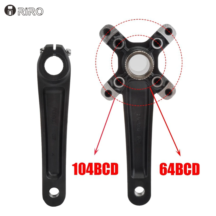 Велосипедный комплект шатуна riro XT Mtb встроенный шатун 170 175 мм Hollowtech 2 горный