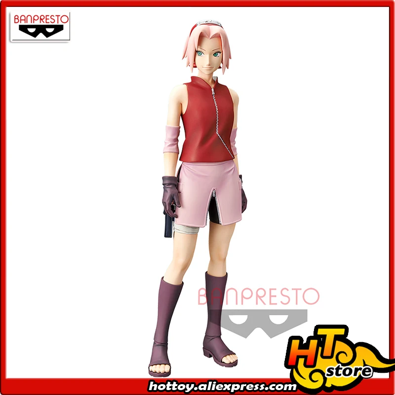 100% оригинал Banpresto Grandista Shinobi Relations Коллекция фигурка-Сакура | Игрушки и хобби