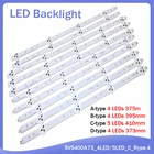 10 шт. светодиодных лент для подсветки SVS400A73 svs400a79 _ 4 светодиода 5 светодиодов ABCD типа для Samsung 40D1333B 40L1333B 40PFL3208T 40PFL3108T LTA400HM23