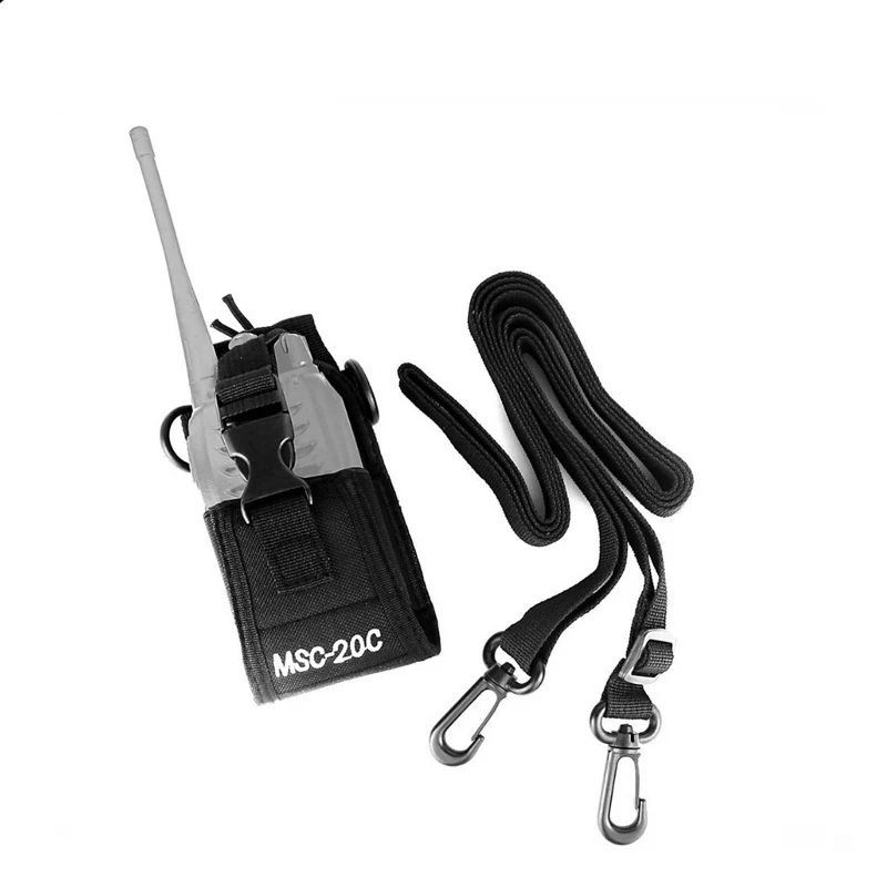 

Two Way Radio Leather Case MSC-20C Radio Bag For BAOFENG Portable Walkie Talkie