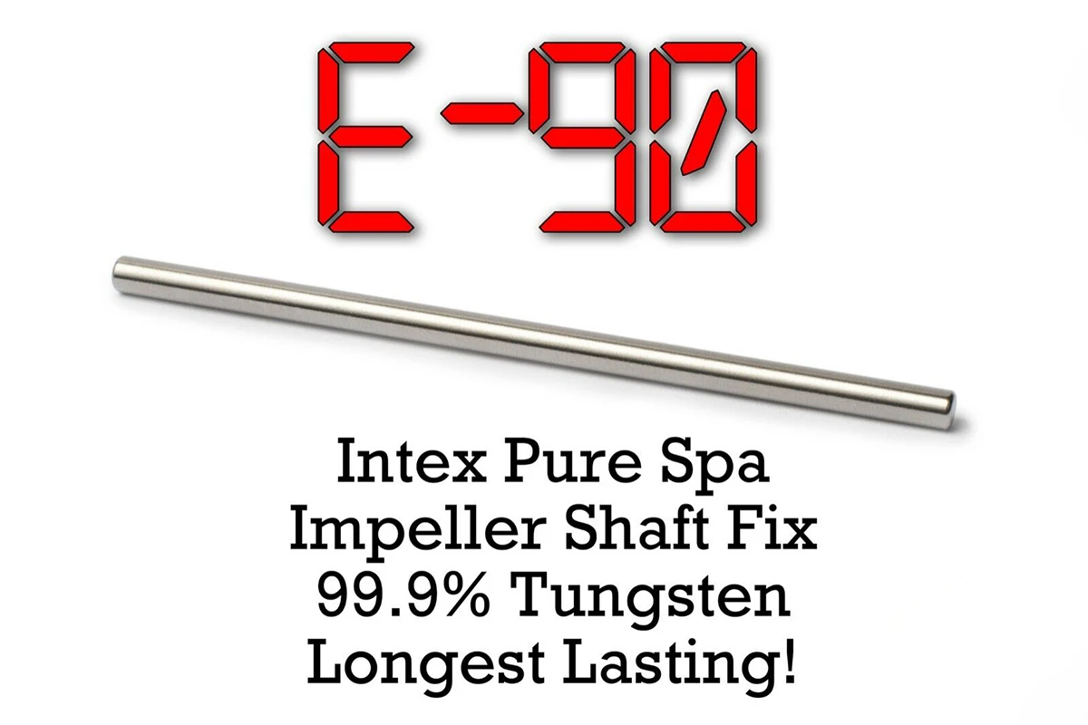 Долговечный Вольфрам! Intex Pure Spa горячая ванна импеллерный насос исправить E90