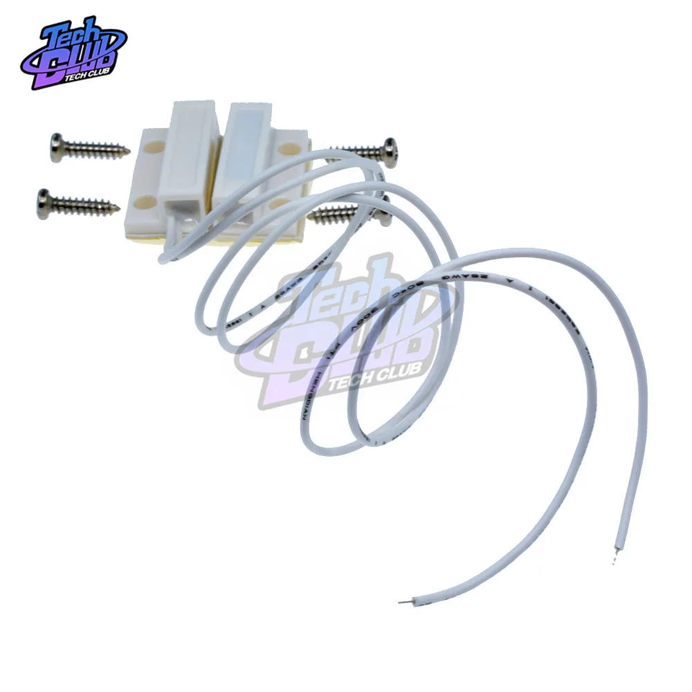 1 пара/лот проводной датчик двери окна магнитный выключатель детектор домашней