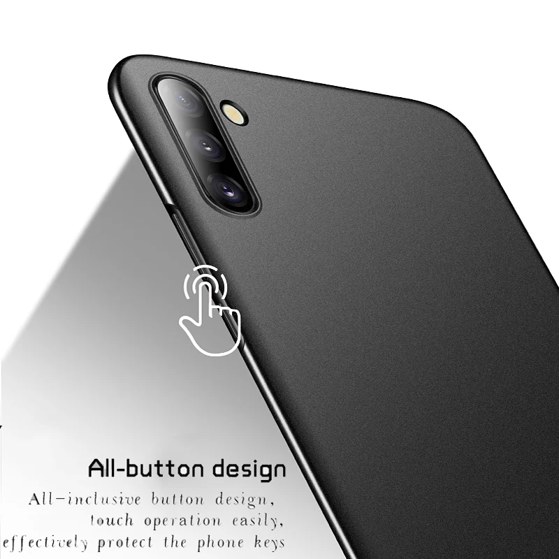 Ультратонкий матовый жесткий чехол из поликарбоната для Samsung Note 10 9 8 Pro | Мобильные
