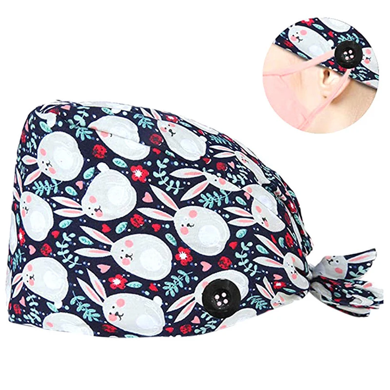 Женская Регулируемая Кепка для повязки кепка мужчин Gorros Quirofano Mujer униформа