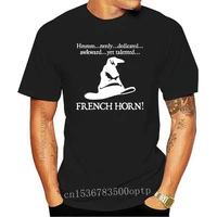 new men t shirt the sorting hat selects the french horn women t shirt