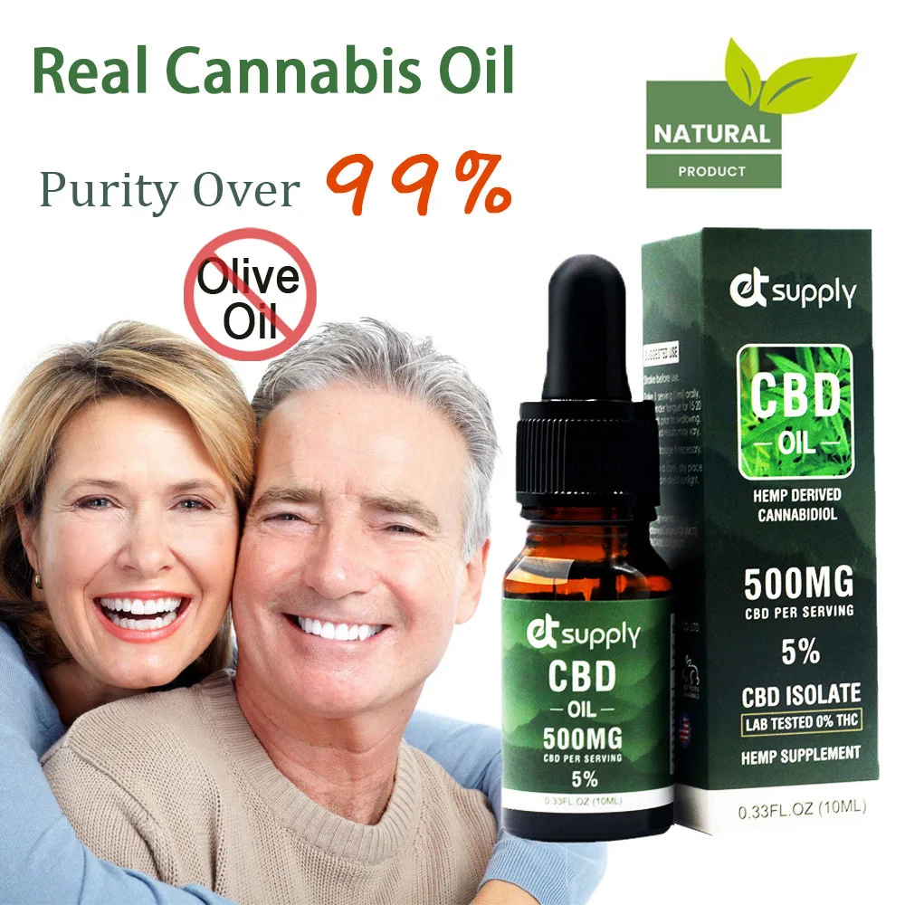 10 мл широкого спектра 5% \ 10% 20% 30% содержание масла CBD более 99% Чистый Экстракт