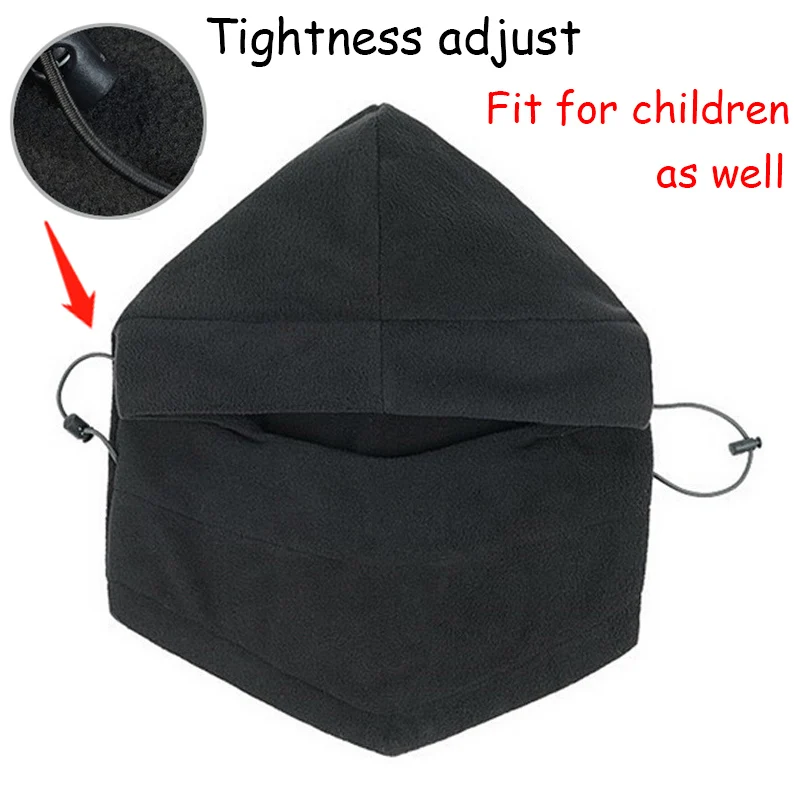 Унисекс Зимняя шапочка для езды на велосипеде флисовая ветрозащитная Спортивная