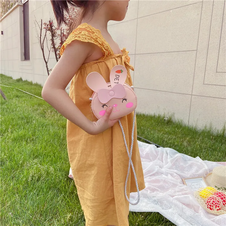 

Baby Kids Cartoon cat PU Leather Shoulder Bag Messenger Handbag Crossbody Satchel Coin Purse Mini Bags