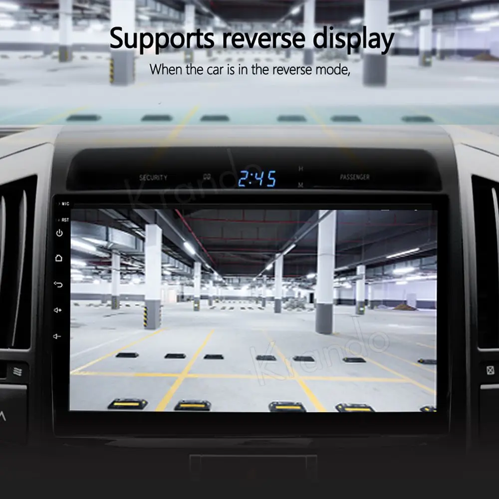 Автомобильная Мультимедийная система Krando автомагнитола с сенсорным IPS экраном 9