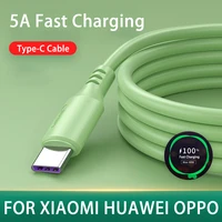 usb c cable 5a fast charging usb cable for huawei xiaomi redmi note 8 type c cable mobile phone accessories charger cord