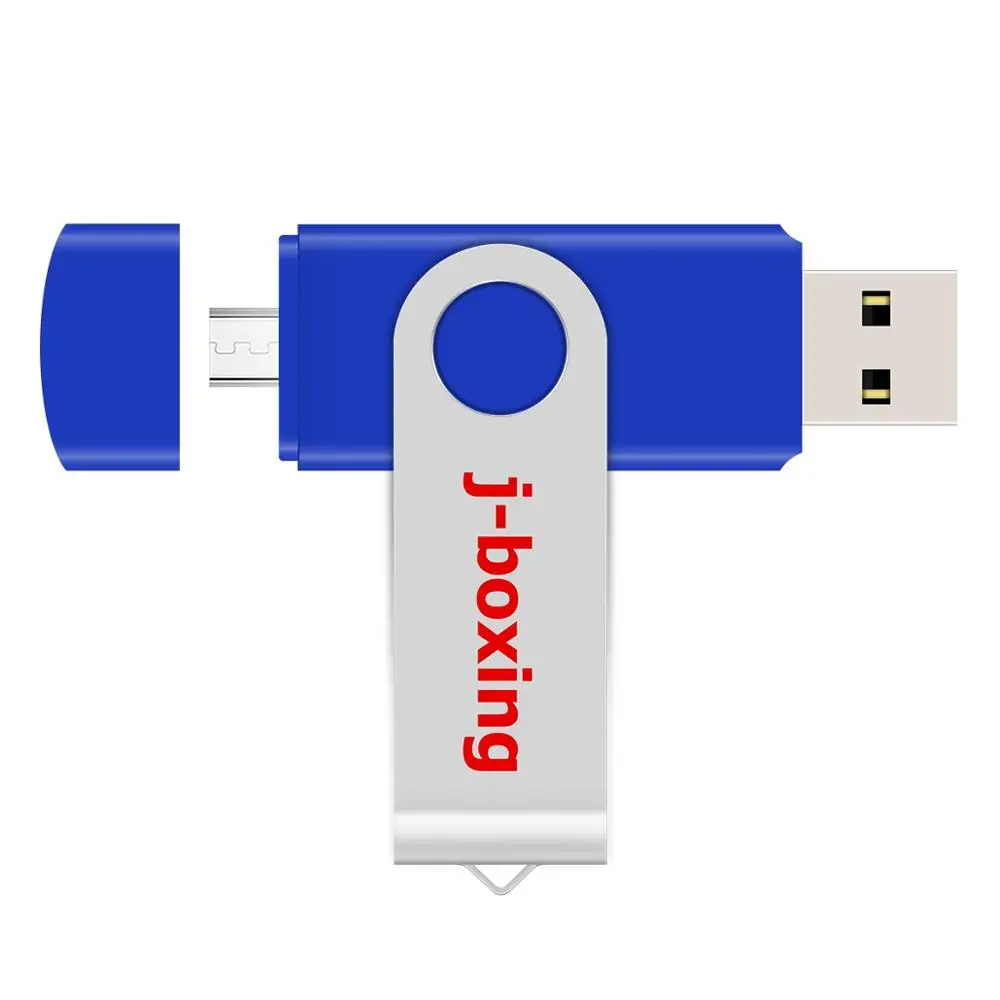 J-boxing OTG USB флэш-накопитель 16 Гб двойной порт карта памяти Micro для Android Samsung Huawei LG