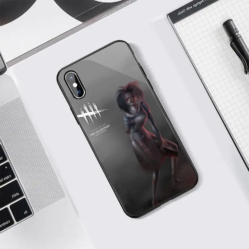 

Dead by Daylight horror Phone Case Tempered glass For iphone Samsung S note 7 8 9 10 11 12 X XS XR MAX edge e plus pro