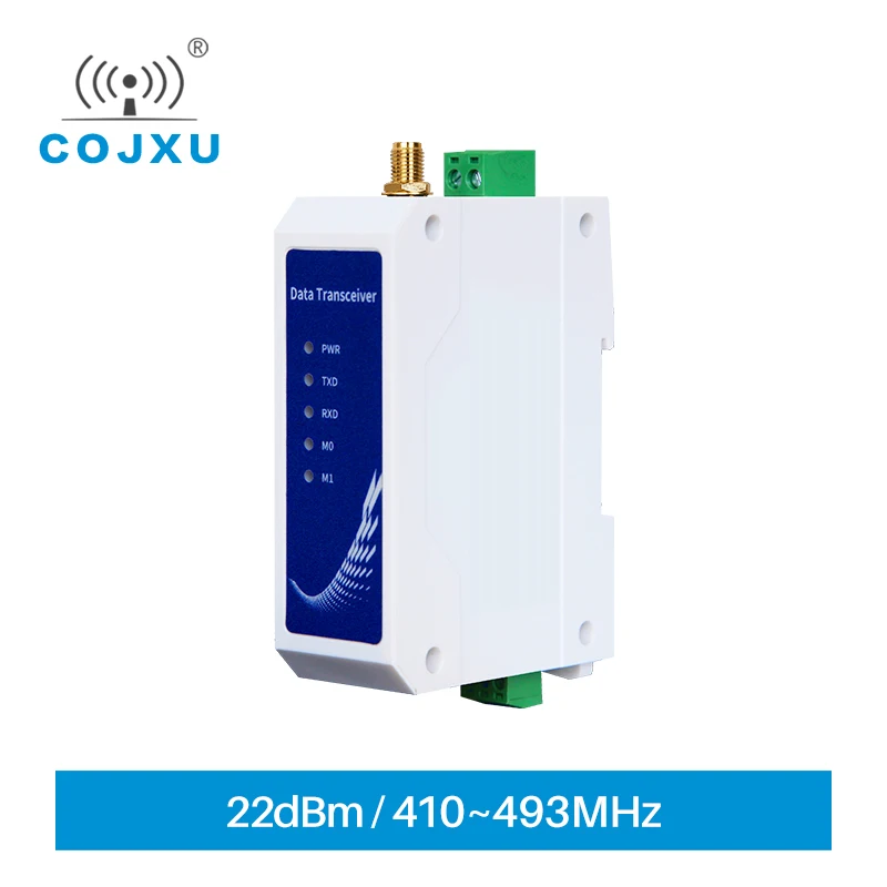 SX1262 Lora Spread Spectrum 433Mhz 470Mhz 22dBm 5Km Wireless Data Transmission Modem RS485 Interface E96-DTU(400SL22-485)