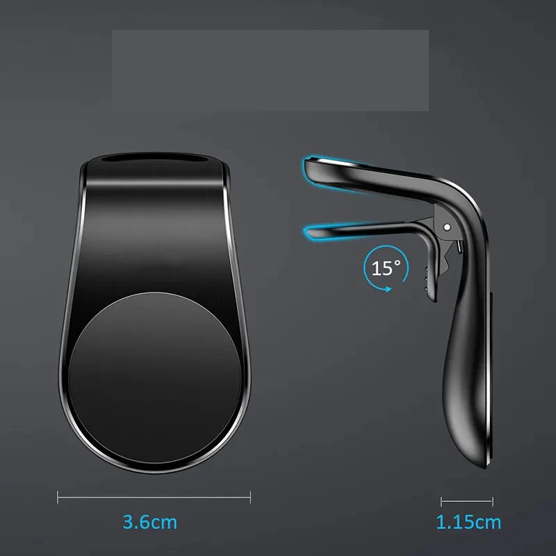 

Magnetic Car Phone Holder Air Vent Clip Mount Stand In Car For IPhone 11 Samsung S10 S9 Magnet GPS Mobile Phone Holders