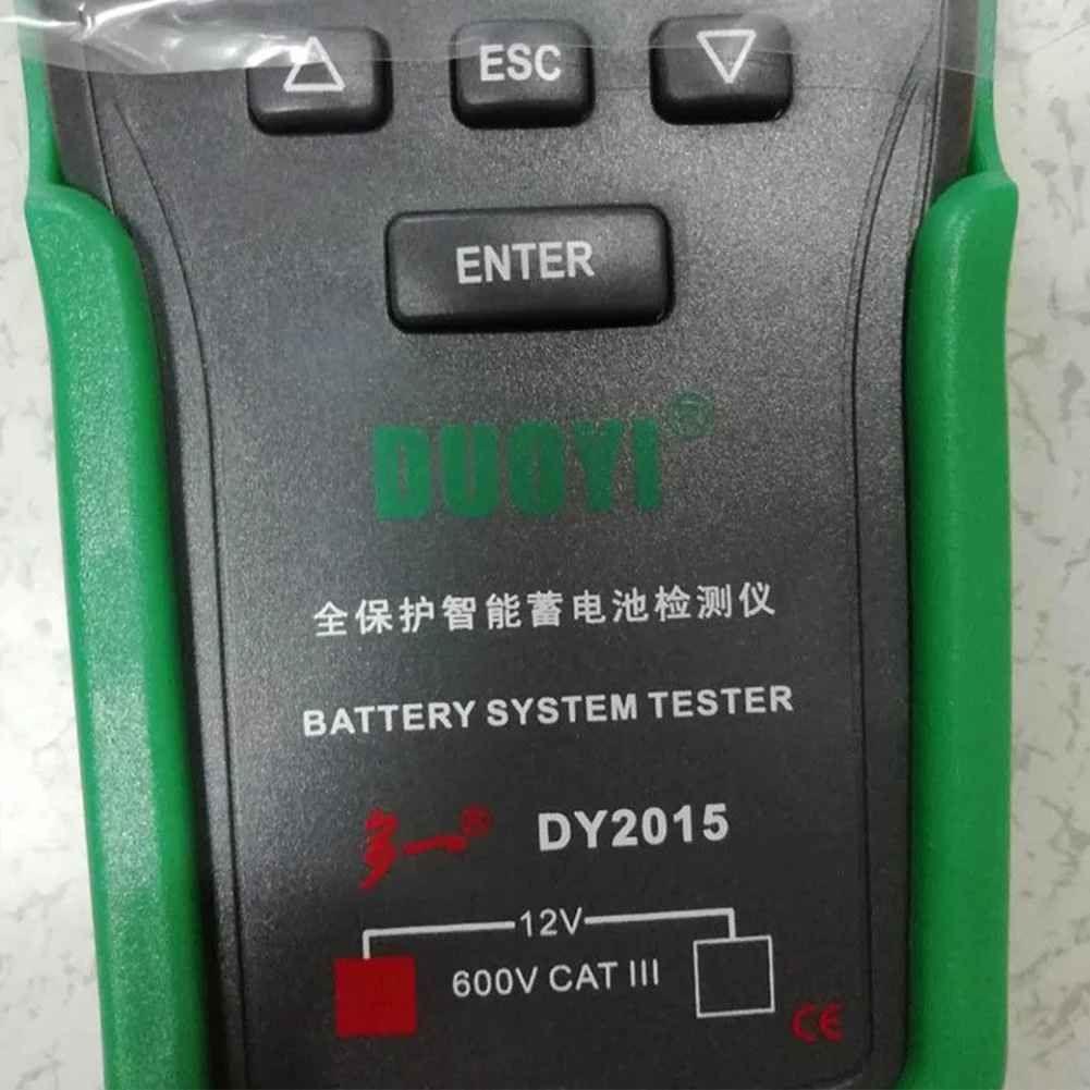 Электронная емкость портативный тестер батарей Зарядка свинцово кислотная