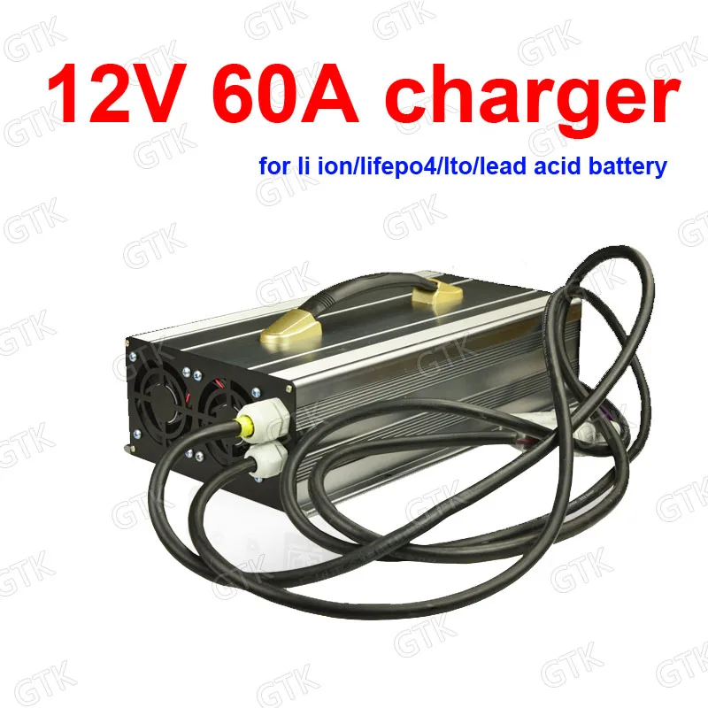 Зарядное устройство 12 В 60 А без 50 16 8 литиевая батарея 6 3 с литий-ионная 14 зарядное