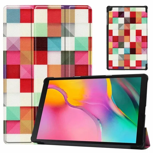 HLF Пленка для samsung Galaxy Tab A SM-T510 SM-T515 чехол на магните для Galaxy Tab A 10," T510 T515 чехол для планшета - Цвет: HLF
