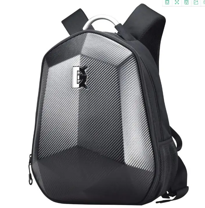 Мотоциклетный рюкзак из углеродного волокна водонепроницаемая сумка для