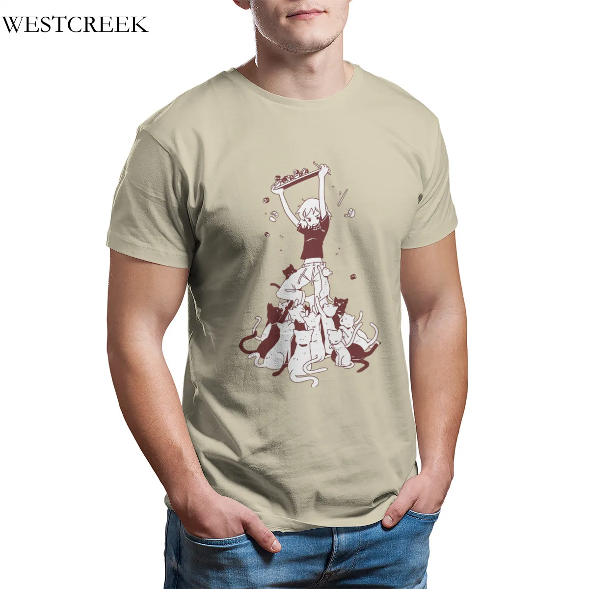 

Wholesale Men's T-Shirt No Print Retro Top quality Tees 34770