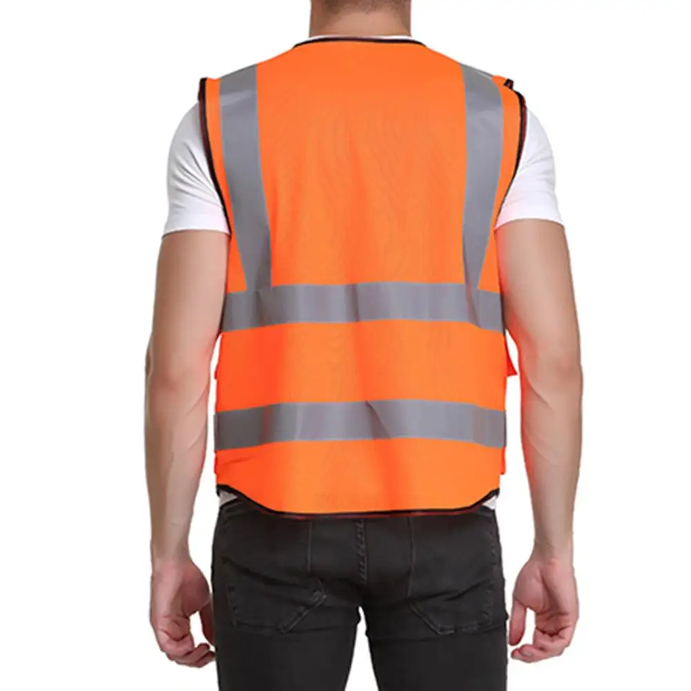 Высокая видимость светоотражающий спортивный жилет унисекс Светоотражающие