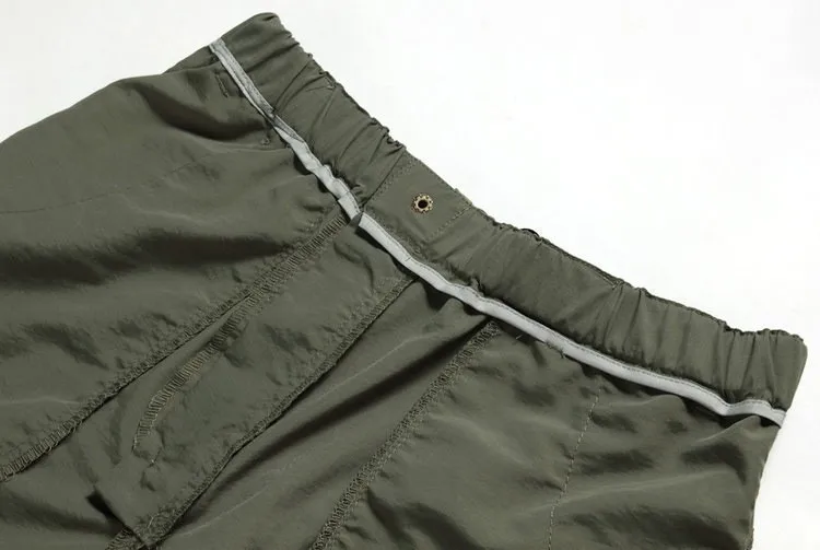 Comfortable Hunting pants Quick Dry Outdoor camping Men's Summer Tactics Breathable Removable Sports Hiking S-3XL size | Спорт и