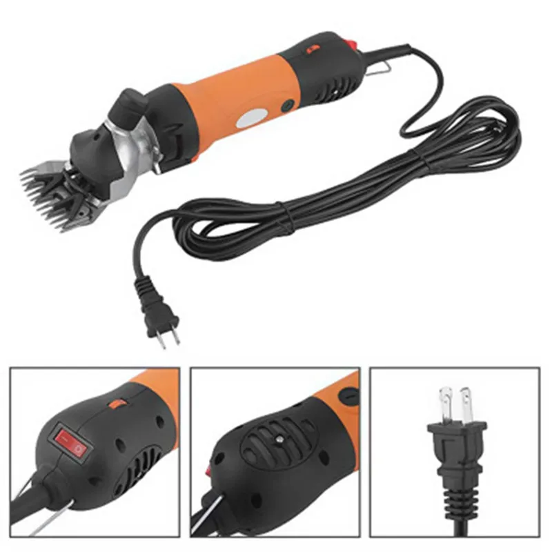 Профессиональные электрические 500 Вт 13 зубчатые ножницы для овец